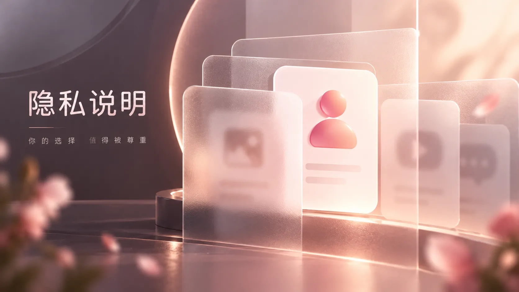 账号与隐私设置主题视觉